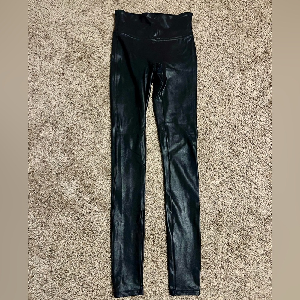 Spanx Faux Leather Leggings